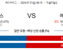 7월21일 0815 MLB 시카고C 애리조나 해외야구분석 스포츠분석