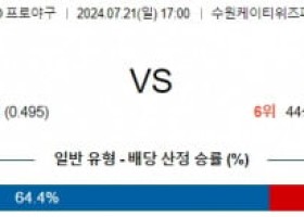 7월21일 1700 KT NC KBO 프로야구분석