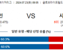 7월23일 0905 텍사스 시카고화이트삭스 MLB프로야구분석 해외스포츠