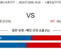 7월23일 1830 두산 키움 KBO 프로야구분석