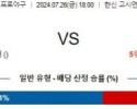 7월26일 1800 한신 주니치 NPB 프로야구분석