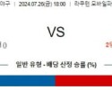 7월26일 1800 라쿠텐 치바롯데 NPB 프로야구분석