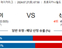 7월27일 0750 템파베이 신시내티 MLB프로야구분석 해외스포츠