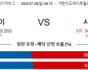 7월28일 0815 시카고화이트삭스 시애틀 MLB프로야구분석 해외스포츠