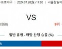 7월28일 1700 LG 한화 KBO 프로야구분석