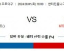 8월1일 1800 주니치 야쿠르트 NPB 프로야구분석