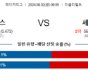 8월2일 0905 시카고컵스 세인트루이스 MLB프로야구분석 해외스포츠