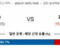 1월 16일 1900 V리그 여자 도로공사 vs 페퍼저축은행 국내배구분석