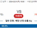 2월 1일 1900 V리그 남자 한국전력 vs KB손해보험 국내배구분석