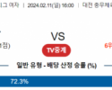 2월 11일 1600 V리그 여자 정관장 vs 한국도로공사 국내배구분석