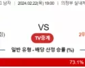 2월 22일 1900 V리그 남자 KB손해보험 vs 우리카드 국내배구분석