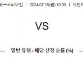 7월15일 코리아컵 중국 vs 브라질 남자배구 분석