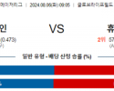 8월6일 09:05텍사스 휴스턴 MLB프로야구분석 해외스포츠