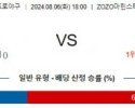 8월6일 18:00 치바롯데 소프트뱅크 NPB 프로야구분석