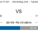 8월9일 올림픽 스페인W 독일W 해외축구분석 스포츠분석