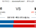 8월8일 08:07 토론토 볼티모어 MLB프로야구분석 해외스포츠