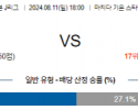 8월11일 J리그 마치다 쇼난 아시아축구분석 스포츠분석