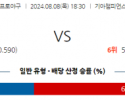 8월 8일 18:30 KBO KIA KT 한일야구분석 스포츠분석