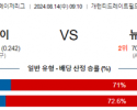 8월14일 09:10 시카고화이트 뉴욕양키스 MLB프로야구분석 해외스포츠