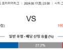 8월17일 EPL 노팅엄 본머스 해외축구분석 스포츠분석