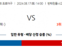 8월 17일 14:00  NPB 주니치 한신 한일야구분석 스포츠분석