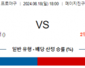 8월 18일 18:00 NPB 야쿠르트 히로시마 한일야구분석 스포츠분석