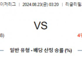 8월23일 03:20 MLB 시카고컵스 디트로이트 해외야구분석 스포츠분석