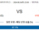 8월24일 프리미어리그 맨시티 입스위치 해외축구분석 스포츠분석