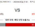 8월25일 에레디비시 스파르타 페예노르트 해외축구분석 스포츠분석