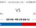 8월 25일 13:00 NPB 니혼햄 소프트뱅크 한일야구분석 스포츠분석