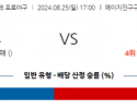 8월 25일 17:00 NPB 야쿠르트 요코하마 한일야구분석 스포츠분석