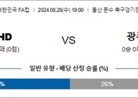 8월 28일 한국FA컵 2경기