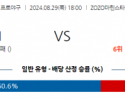 8월 29일 18:00 NPB 지바롯데 세이부 한일야구분석 스포츠분석