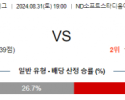 8월31일 J리그2 야마가타 요코하마FC 아시아축구분석 스포츠분석