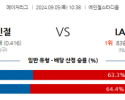 9월5일 10:38 MLB LA에인절스 LA다저스 해외야구분석 스포츠분석