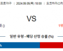 9월 5일 18:00 NPB 요코하마 히로시마 한일야구분석 스포츠분석