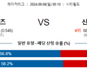 9월8일 05:10 MLB 뉴욕메츠 신시내티 해외야구분석 스포츠분석