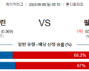 9월8일 05:10 MLB 마이애미 필라델피아 해외야구분석 스포츠분석