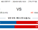 9월 10일 18:30 KBO 키움 두산 한일야구분석 스포츠분석