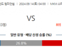 9월14일 잉글랜드 챔피언쉽 헐 시티 AFC 셰필드 유나이티드 해외축구분석 스포츠분석