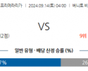 9월14일 라리가 레알 베티스 CD 레가네스 해외축구분석  스포츠분석