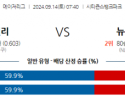 9월14일 07:40 MLB 필라델피아 뉴욕메츠 해외야구분석 스포츠분석