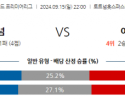 9월15일 EPL 토트넘 홋스퍼 아스널 해외축구분석 스포츠분석