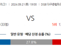 9월21일 K리그 1 대구 FC FC 서울 아시아축구분석 스포츠분석