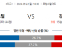 9월22일 K리그 1 포항 스틸러스 강원 FC 아시아축구분석 스포츠분석