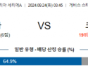 9월24일 세리에A 아탈란타 코모 해외축구분석 스포츠분석