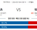 9월18일 08:10 MLB 뉴욕메츠 워싱턴 해외야구분석 스포츠분석