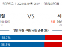 9월19일 05:07 MLB LA에인절스 시카고W 해외야구분석 스포츠분석