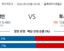 9월20일 03:35 MLB 텍사스 토론토 해외야구분석 스포츠분석