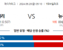 9월20일 05:10 MLB 시애틀 뉴욕양키스 해외야구분석 스포츠분석